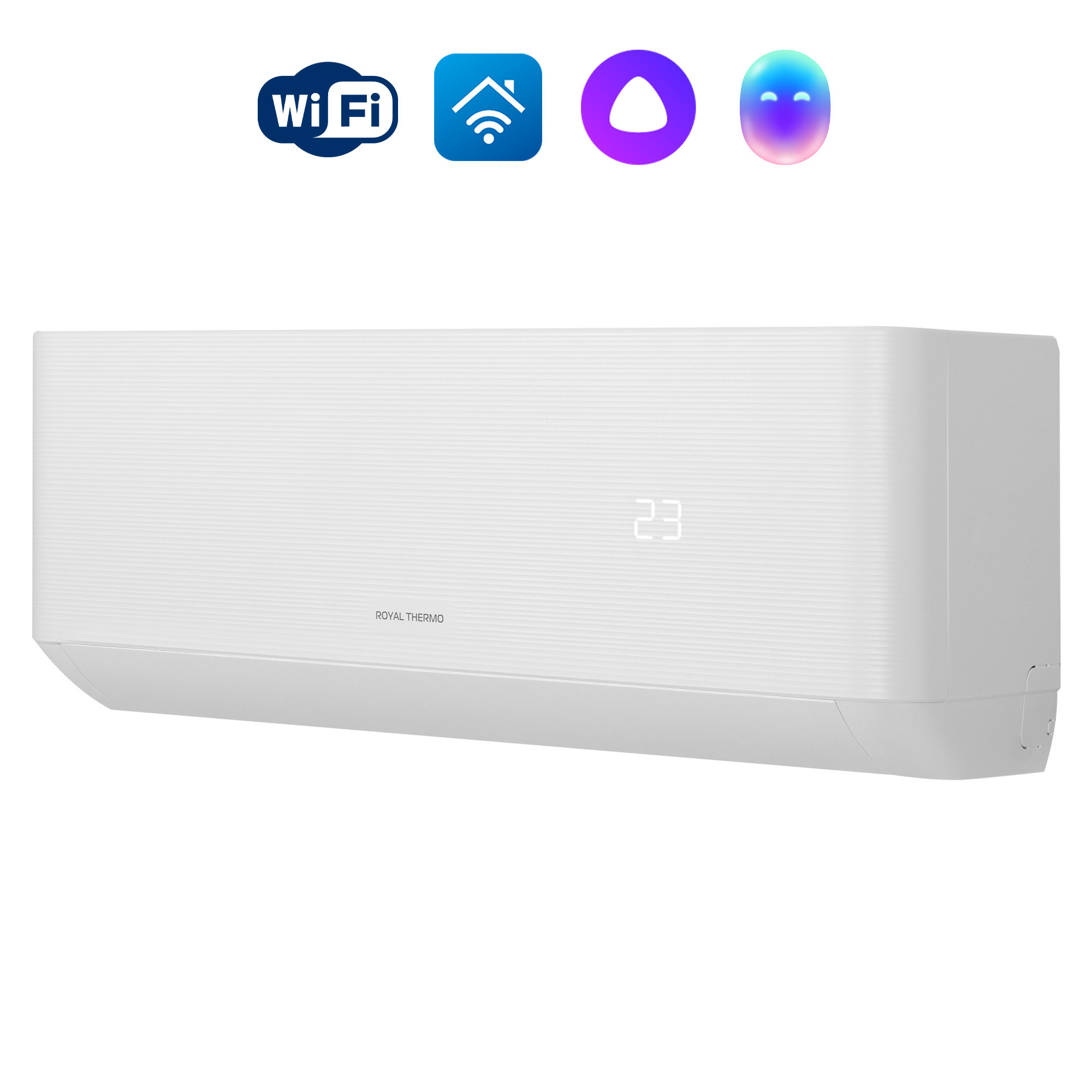 Сплит-система инверторного типа Royal Thermo Diamond DC RTDI-07HN8/Wi-Fi комплект